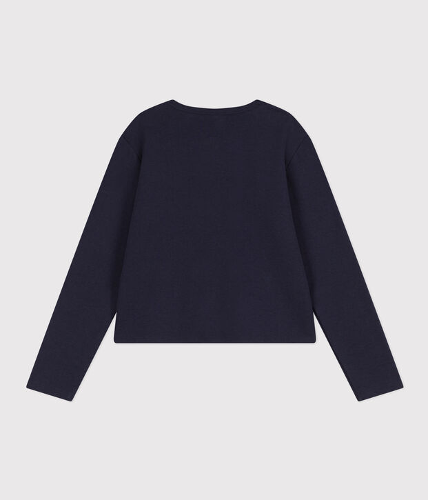 Cardigan con bottoni automatici in cotone Donna SMOKING