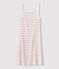 Abito con spalline Donna bianco MARSHMALLOW/rosso TERKUIT