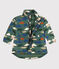 Piumino stampato medio-lungo bambino unisex verde VALLEE/ecru MULTICO