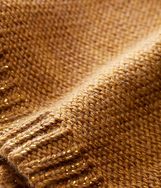 Cappello per bebé femmina marrone BRINDILLE/giallo DORE