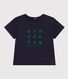 T-shirt a maniche corte in jersey leggero bebè