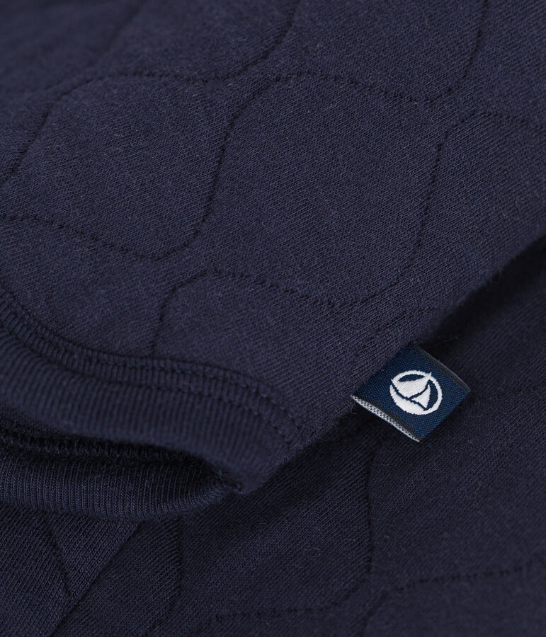 Cardigan donna in tubique blu