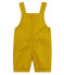 Salopette corta bambino in twill verde BAMBOO