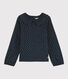 T-shirt con scollo bambina