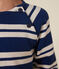 Abito a maniche lunghe in cotone spesso bambina  blu MEDIEVAL/ MONTELIMAR
