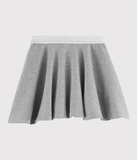 Gonna in maglia bambina grigio SUBWAY CHINE