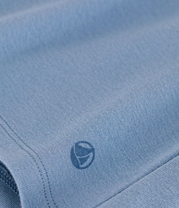 T-shirt L'ICONIQUE girocollo in cotone Donna blu