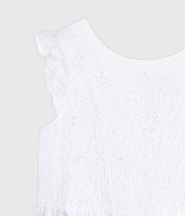 Abito da cerimonia bambina bianco ECUME