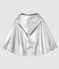 Mantella idrorepellente bebè femmina/maschio grigio ARGENT