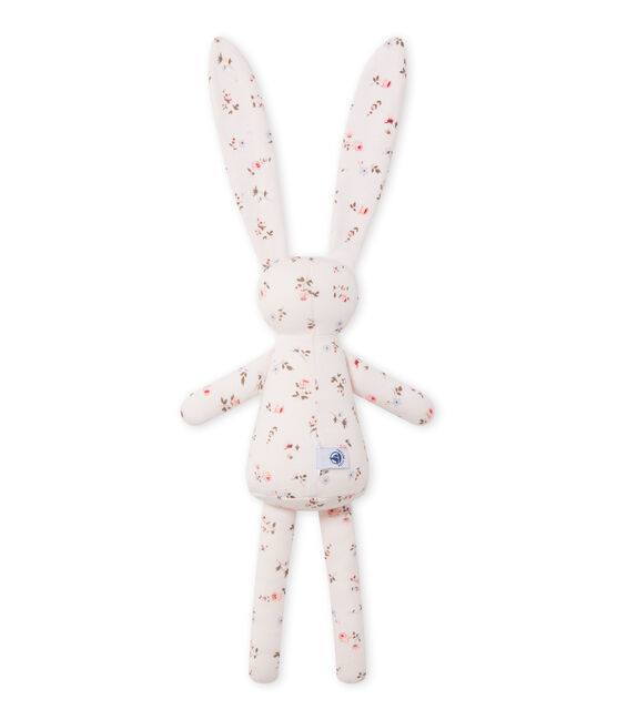 Doudou lapin bébé mixte imprimé rosa VIENNE/bianco MULTICO