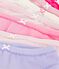 Set di slip in cotone a tinta unita bambina variante 1