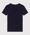 T-shirt donna L'Iconique Cocotte in cotone tinta unita blu SMOKING