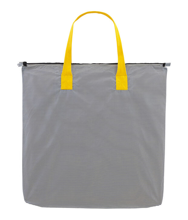 Borsa super leggera blu/bianco