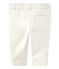 Pantalone bebè bambino in tessuto bianco Feta