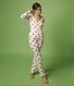 Pantaloni homewear in cotone a cuori Donna