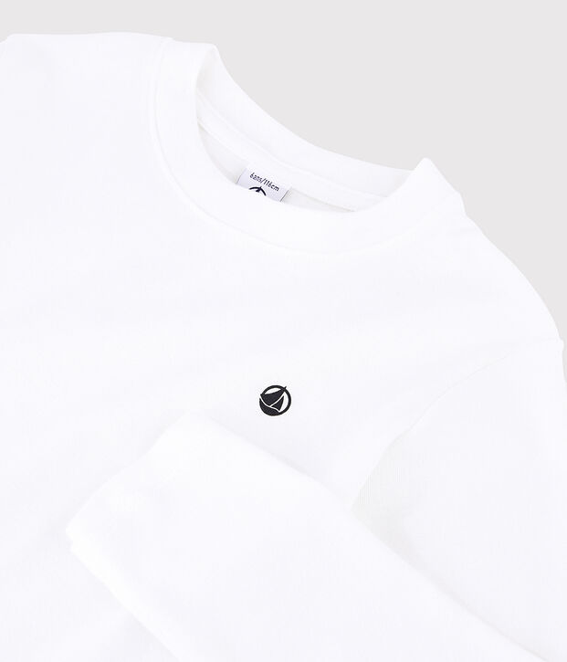 T-shirt in cotone bambina - bambino bianco