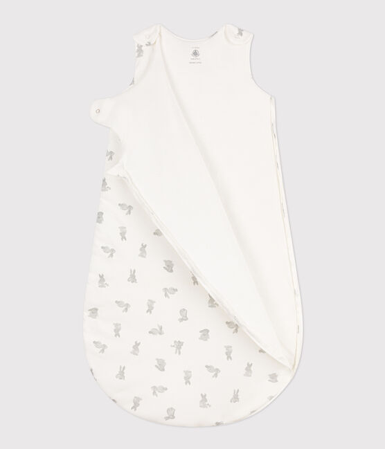 Sacco nanna in cotone con conigli TOG 2 bianco MARSHMALLOW/grigio GRIS