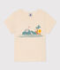 T-shirt bambina in cotone stampato