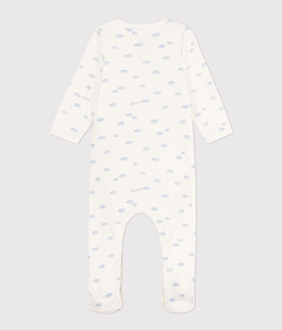 Bodyjama nuvole in tubique bianco MARSHMALLOW/bianco MULTICO