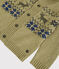 Cardigan bambino in lana e cotone JERRYCAN MOULINE/ MULTICO