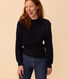Maglione a costa inglese in cotone Donna