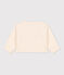 Cardigan in garza di cotone per neonati ecru AVALANCHE