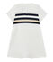 Tutina corta bebè bambino bianco MARSHMALLOW/bianco MULTICO