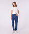 T-shirt L'ICONIQUE cocotte in cotone Donna bianco ECUME