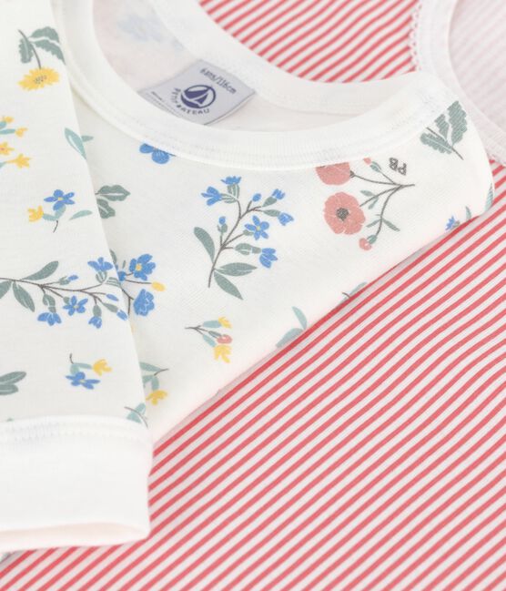 Set di pigiami in cotone fantasia bambina variante 1