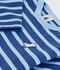 Marini&egrave;re in cotone con stemma a gabbiano neonato blu/blu