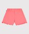 Shorts in cotone tinta unita bambina FLAMAND