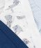 Lot de 3 slips en coton multicolore