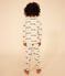 Pigiama fantasia animalier in cotone bambino bianco AVALANCHE/ MULTICO