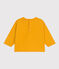 T-shirt a maniche lunghe in jersey per bebè giallo BOUDOR