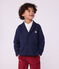 Cardigan in cotone tinta unita bambino blu SMOKING