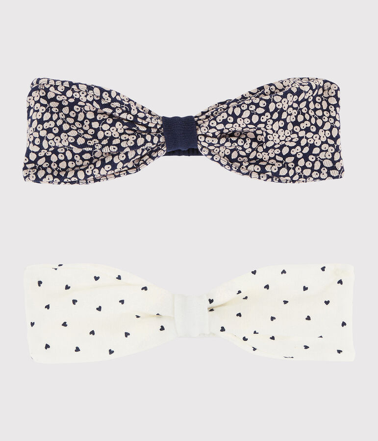 Lotto da 2 fasce beb&egrave; femmina variante 1