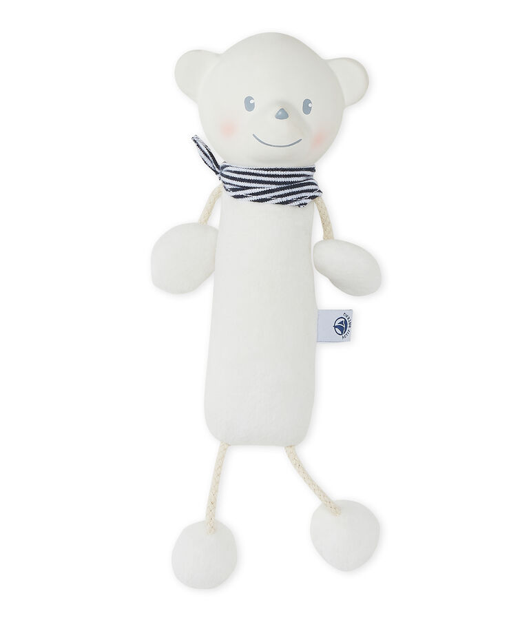 Doudou orsacchiotto bianco ECUME