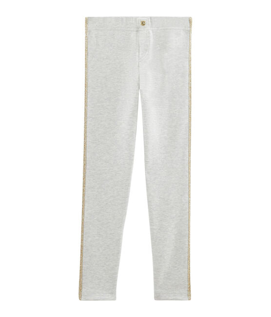 Pantalone in maglia bambina grigio BELUGA CHINE