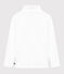 T-shirt Iconica a lupetto in cotone donna bianco ECUME