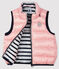 Piumino bebè reversibile rosa MINOIS