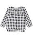 Cardigan per bebé femmina a quadretti Vichy