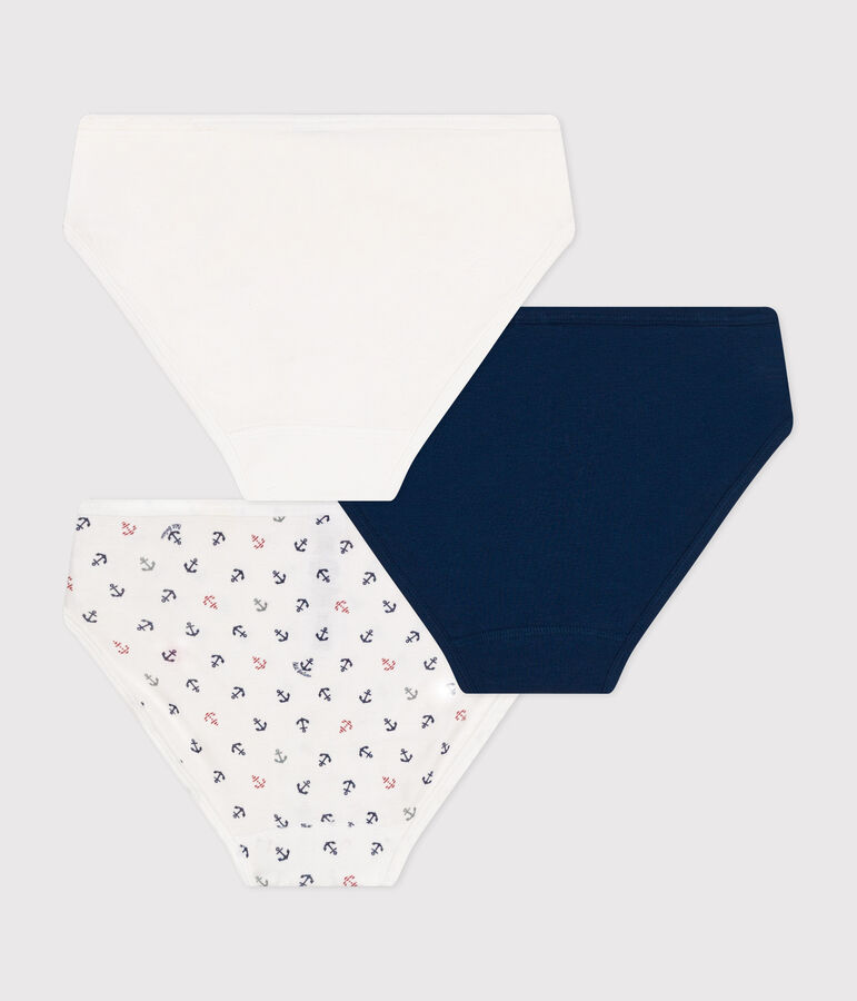 Confezione da 3 slip donna in cotone multicolore