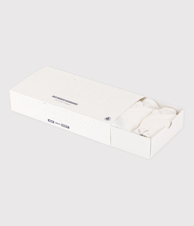 Confezione da 5 body nascita manica lunga beb&egrave; multicolore