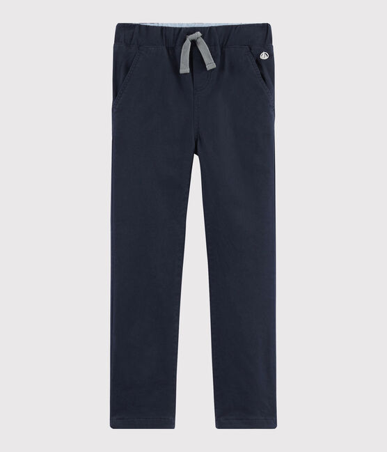 Pantaloni caldi bambino blu SMOKING