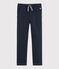 Pantaloni caldi bambino blu SMOKING