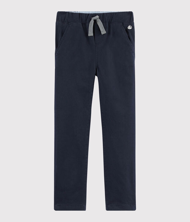 Pantaloni caldi bambino blu