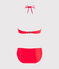 Costume da bagno 2 pezzi ecoresponsabile donna rosso PEPS