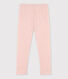 Leggings millerighe in lana e cotone