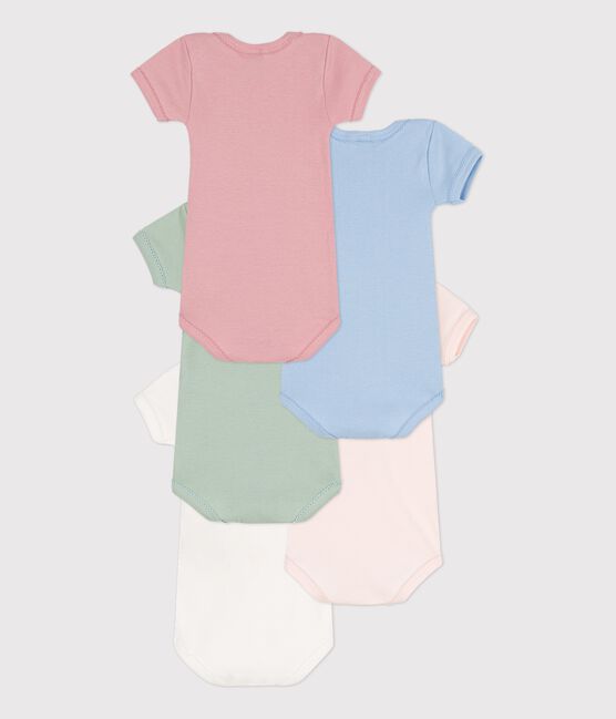 Confezione da 5 body manica corta in cotone variante 1