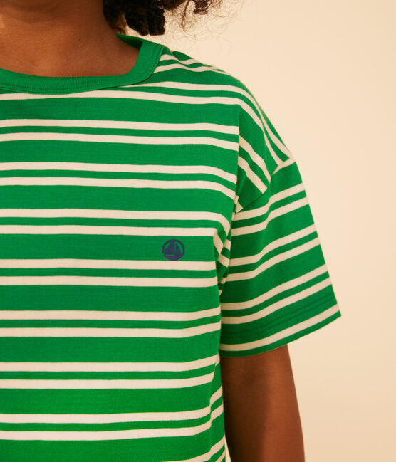 T-shirt a righe in jersey bambino PRADO/ AVALANCHE